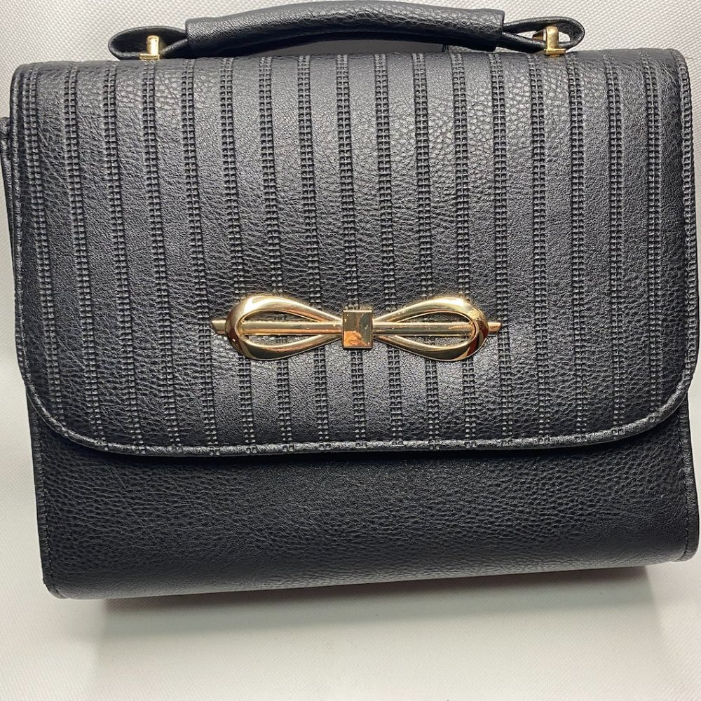 Cute Black Satchel Bag